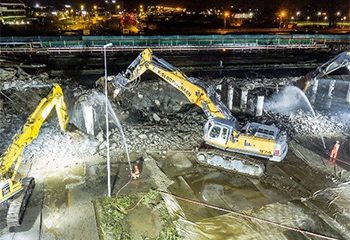 Démolir un pont en 48h